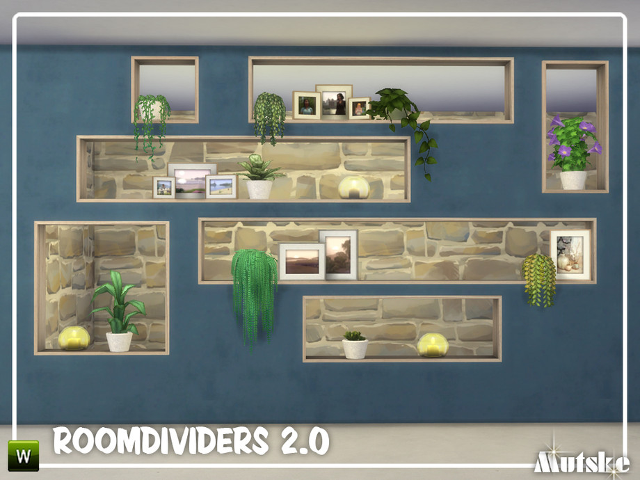 Room dividers 2.0 by mutske at TSR » Sims 4 Updates