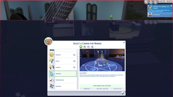 Sims 4 Alchemist Potion Brewer Career by RayBreeder7 at Mod The Sims