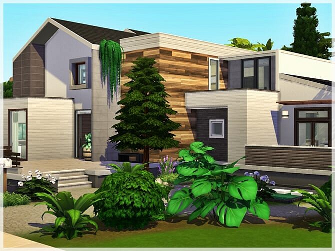Sims 4 Gaia house by Ray Sims at TSR
