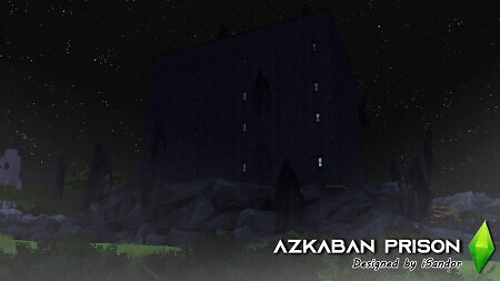Azkaban prison Harry Potter builds by iSandor at Mod The Sims