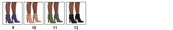 Sims 4 SHAKEP’S ANKLE BOOTS at Sims4Sue