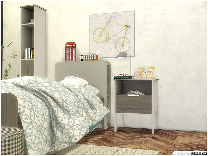 Sims 4 York Young Bedroom by ArtVitalex at TSR