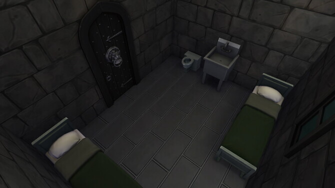Sims 4 Azkaban prison Harry Potter builds by iSandor at Mod The Sims
