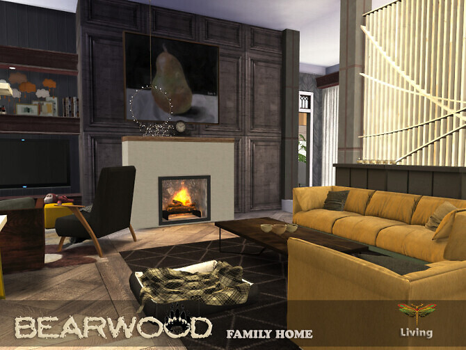 Sims 4 Bearwood Living by fredbrenny at TSR