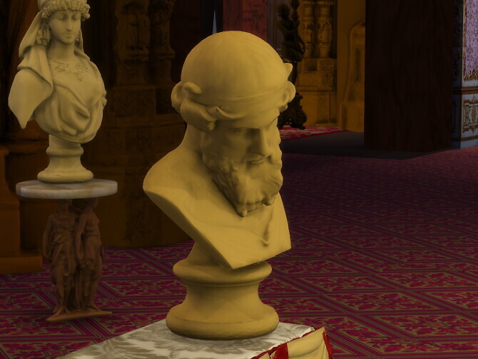 Sims 4 The Greek Room Sculptures & Busts at Anna Quinn Stories