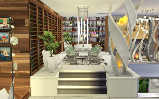 Sims 4 The Ultra Modern Home by alexiasi at Mod The Sims