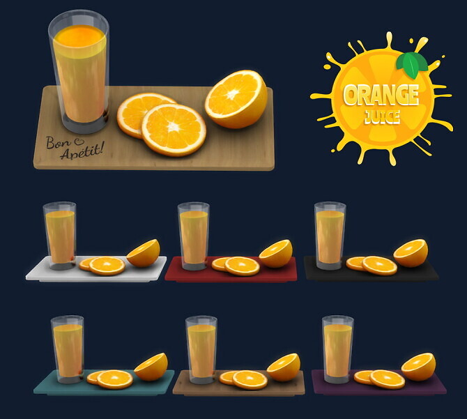 Sims 4 Orange Juice at Leo Sims