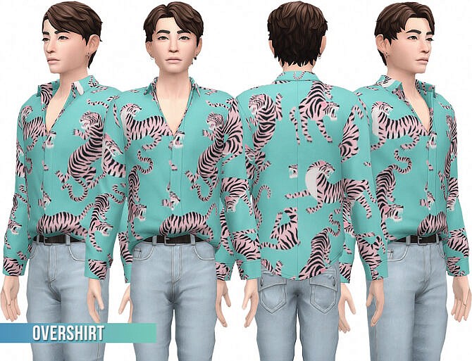Sims 4 Male & Female Tops at Busted Pixels