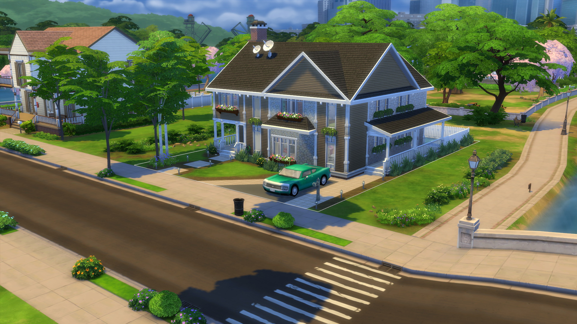 4352 Courtyard Lane Home by Keallow_075 at Mod The Sims » Sims 4 Updates