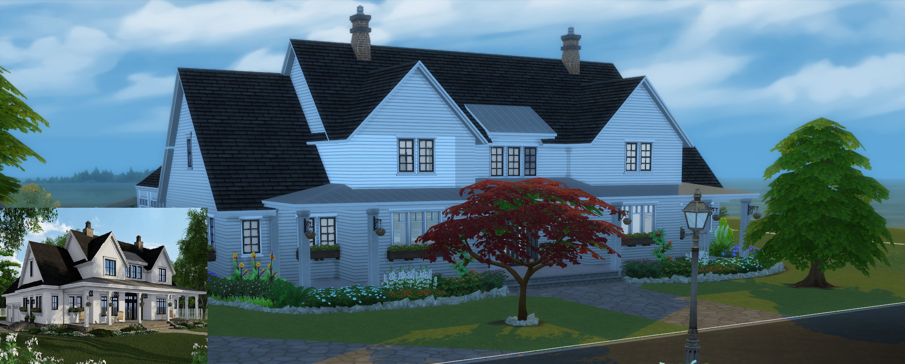 Farmhouse Style House Plan 51-1149 by dlbakewell at Mod The Sims » Sims ...