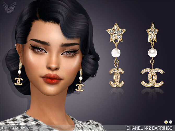 Sims 4 Earrings №2 at Giulietta