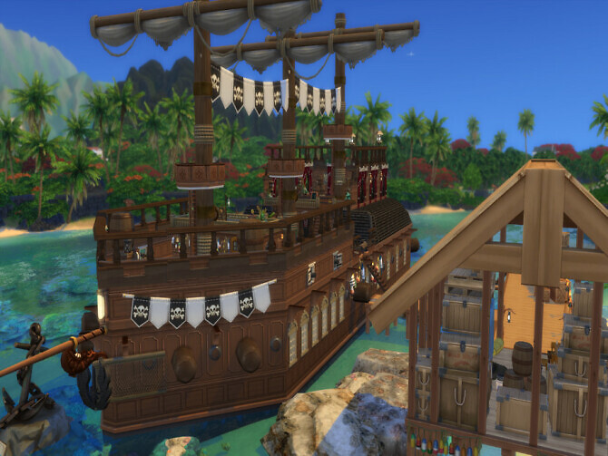 Sims 4 Fish N Eat Pirate Cruise by susancho93 at TSR