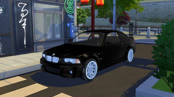 Sims 4 2005 BMW M3 E46 at Modern Crafter CC