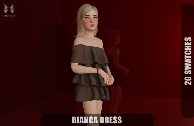 Sims 4 Bianca Dress at Clarity Sims