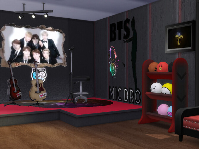 Sims 4 Mad On BTS Teen Set by seimar8 at TSR