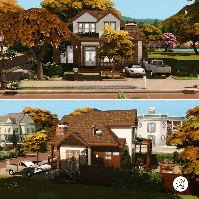 Sims 4 Family Home   Base Game at Luna Sims