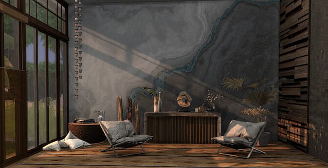 Sims 4 Anthology wall murals at Tilly Tiger