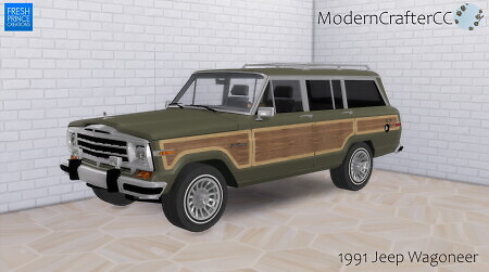 1991 Jeep Wagoneer at Modern Crafter CC