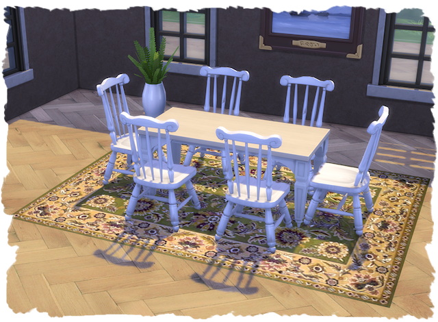 Sims 4 Rugs 3x4 by Chalipo at All 4 Sims