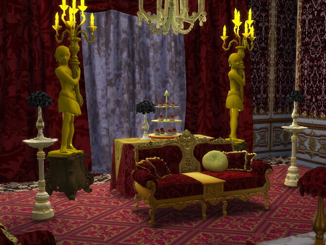 Sims 4 Crowns, Mirrors, Rugs, Statues & Candelabras at Anna Quinn Stories