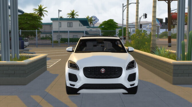 Sims 4 Jaguar E Pace at LorySims