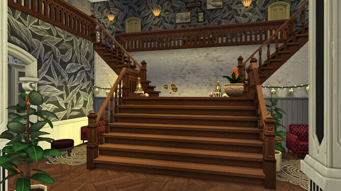 Sims 4 Haunted Paranormal Manor at Frenchie Sim
