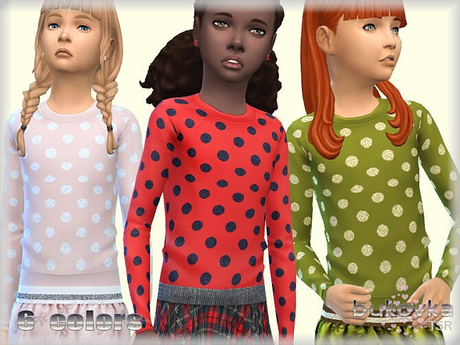 Sims 4 Shirt for Girls by bukovka at TSR