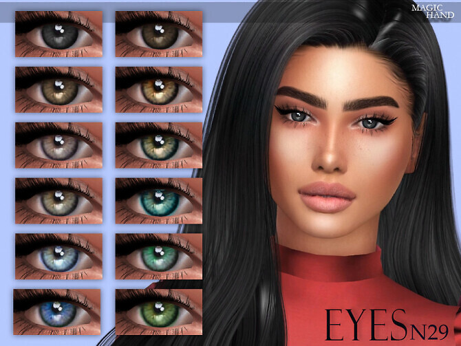 Sims 4 Eyes N29 by MagicHand at TSR