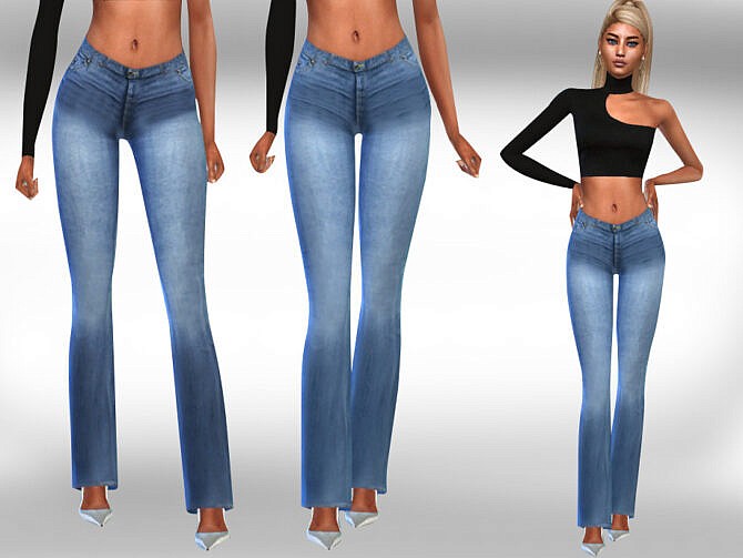 Sims 4 Spanish Style Jeans by Saliwa at TSR