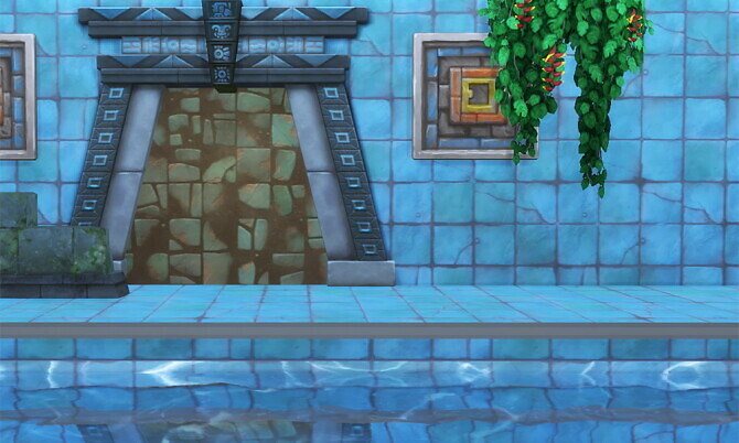 Sims 4 Jungle Walls at Alexpilgrim