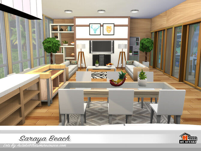 Sims 4 Saraya Beach House by autaki at TSR