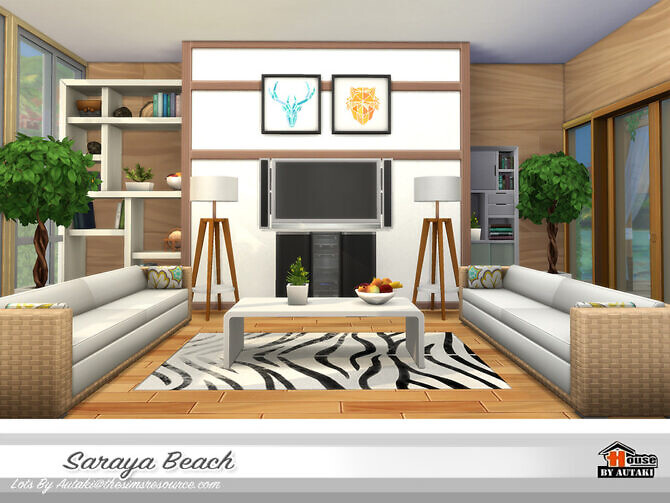Sims 4 Saraya Beach House by autaki at TSR