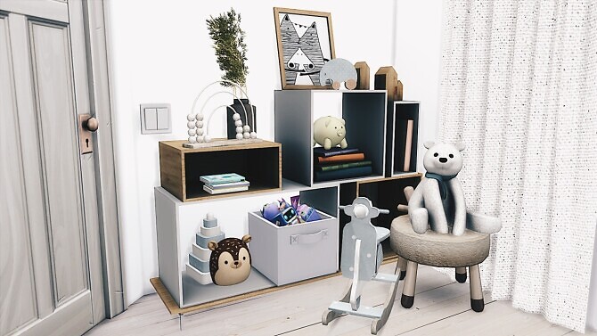 Sims 4 GENDERNEUTRAL TODDLER ROOM at MODELSIMS4