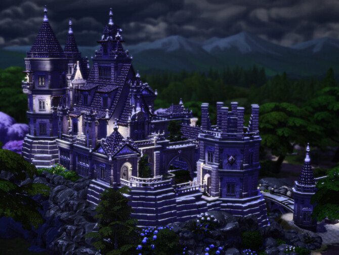 Sims 4 Pearl Palace by VirtualFairytales at TSR
