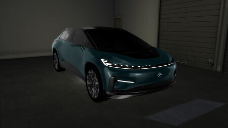Faraday Future FF91 2017 (with Light) at OceanRAZR