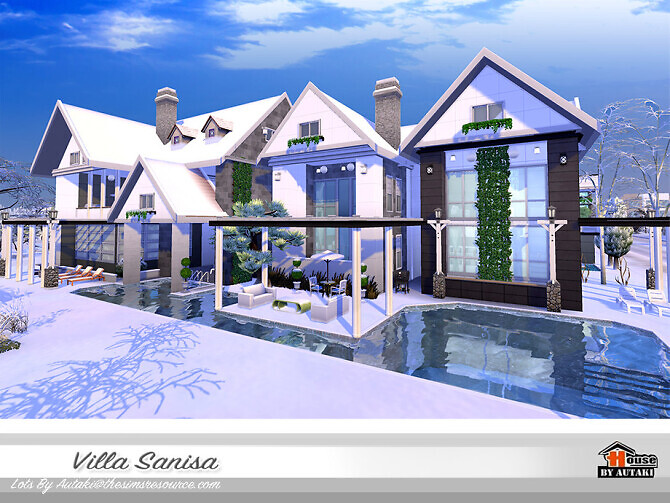 Sims 4 Villa Sanisa by autaki at TSR