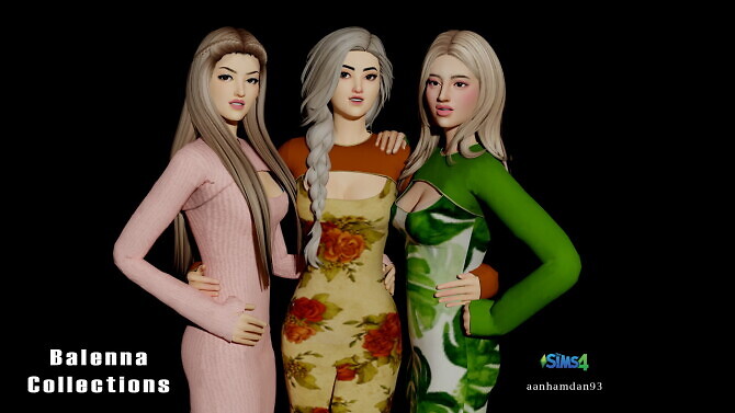 Sims 4 Balenna Collections at Aan Hamdan Simmer93