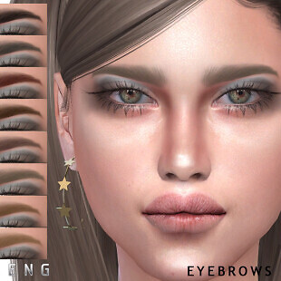 Eyebrows N04 at Fashion Royalty Sims » Sims 4 Updates