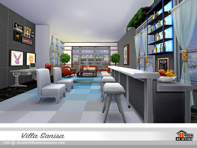 Sims 4 Villa Sanisa by autaki at TSR