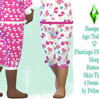 Toddler Flamingo Pyjamas Bottom By Pelineldis