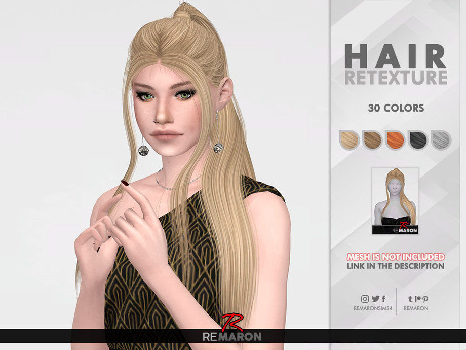 Endors Witch Hair Retexture By Remaron At Tsr Sims 4 Updates