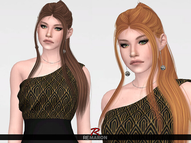 Sims 4 Endors Witch Hair Retexture by remaron at TSR