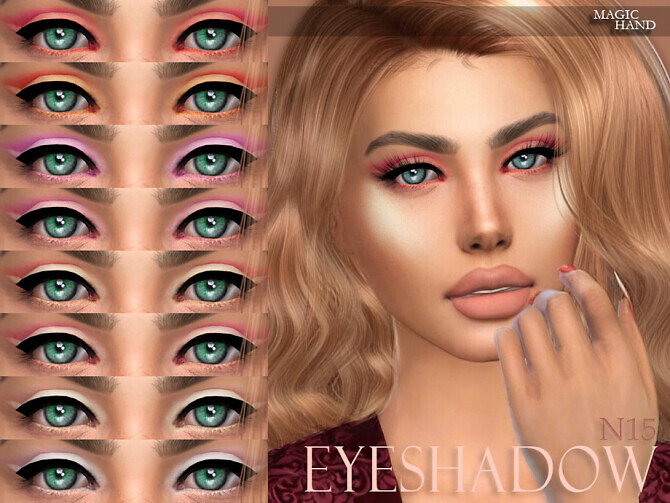 Sims 4 Eyeshadow N15 by MagicHand at TSR