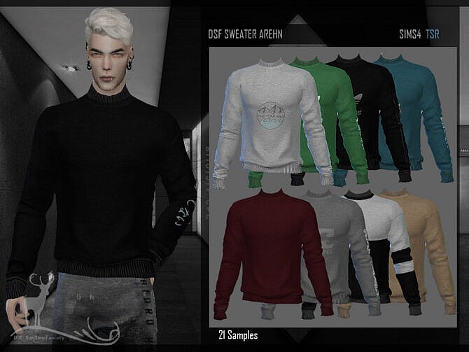 Sims 4 DSF SWEATER AREHN by DanSimsFantasy at TSR