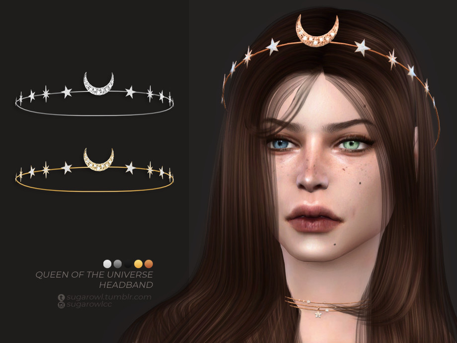 Queen Of The Universe Headband By Sugar Owl At Tsr Sims 4 Updates