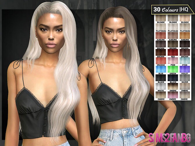 Sims 4 Desislava Hair 8 by sims2fanbg at TSR