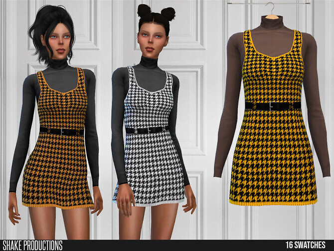 Sims 4 604 Dress by ShakeProductions at TSR