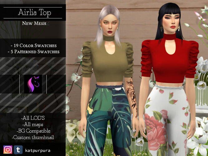 Airlia Top By Katpurpura