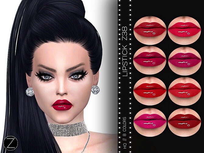 Sims 4 LIPSTICK Z38 by ZENX at TSR