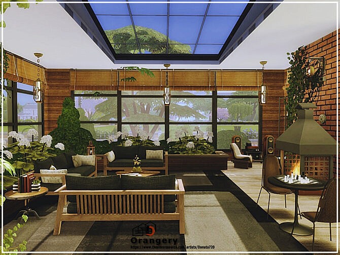 Sims 4 Orangery room by Danuta720 at TSR
